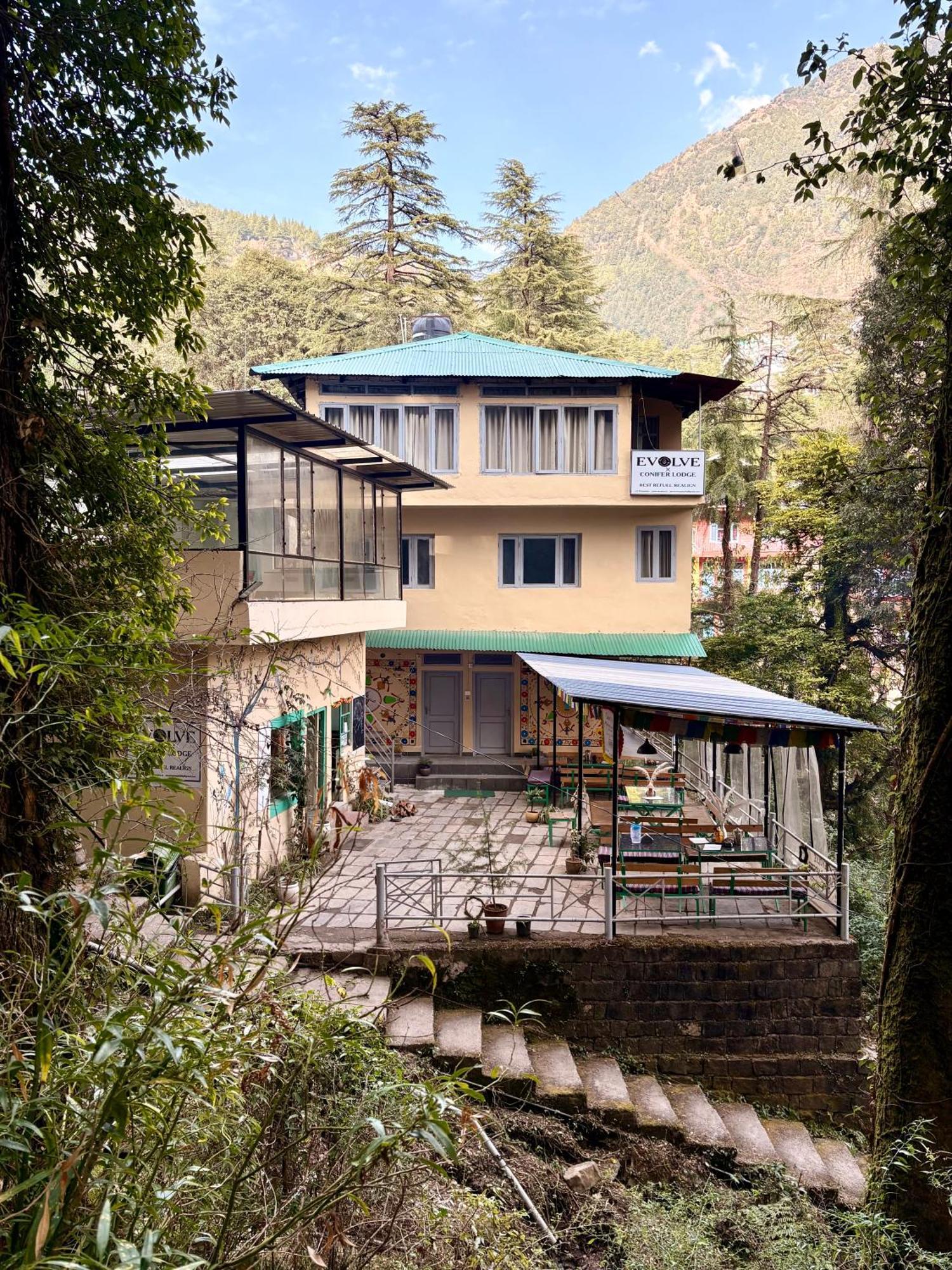 Eevolve Dharamkot - An Eco Hostel McLeod Ganj Ngoại thất bức ảnh